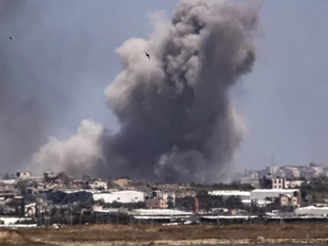 israeli airstrikes continue in gaza photo anadolu agency